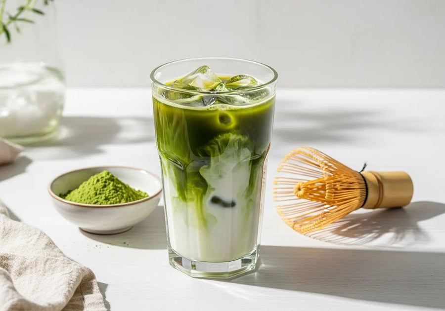 How to make matcha latte at home