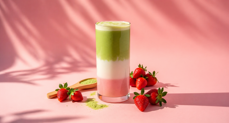 strawberry matcha recipe