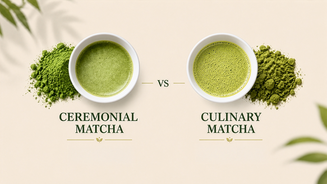 Ceremonial Grade Matcha vs Culinary Grade Matcha