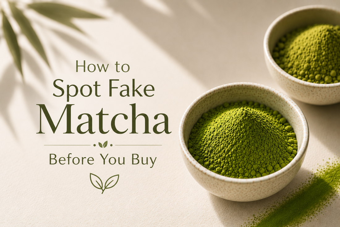 How to Spot Fake Matcha 