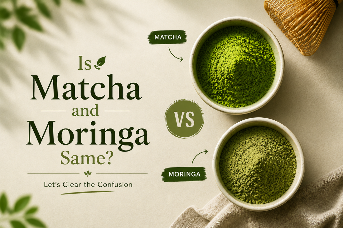 Is Matcha and Moringa Same