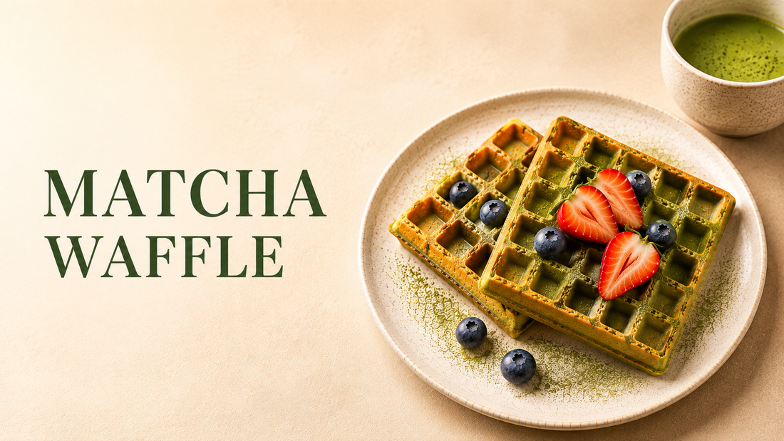 Matcha Waffles Recipe
