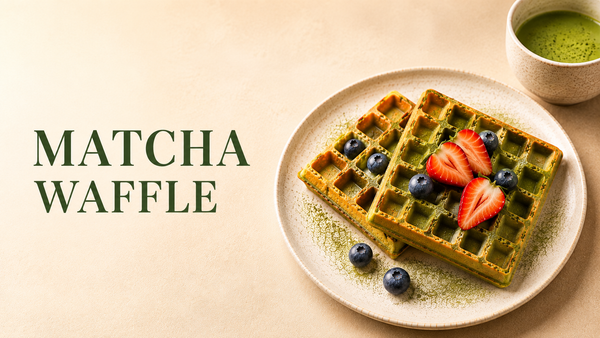 Matcha Waffles Recipe