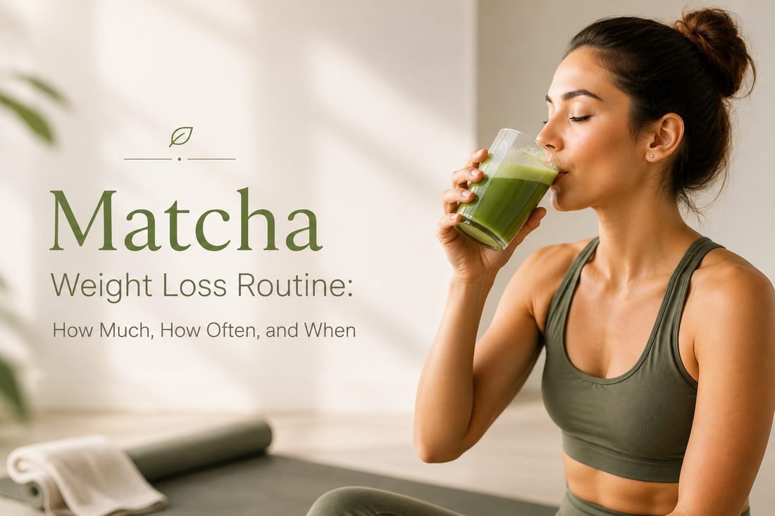 Matcha Weight Loss Routine 