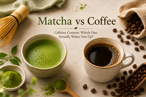 Matcha vs Coffee Caffeine Content