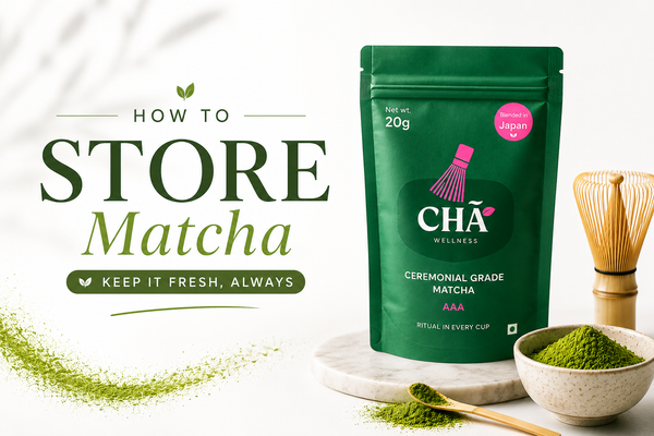  how to store matcha powder