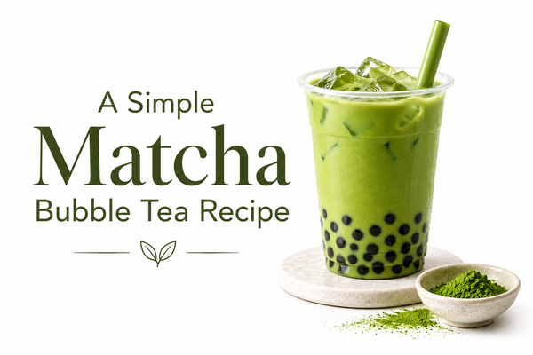 matcha bubble tea