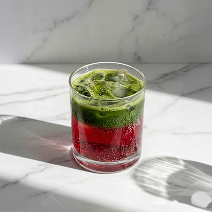 Cranberry Matcha Sparkle