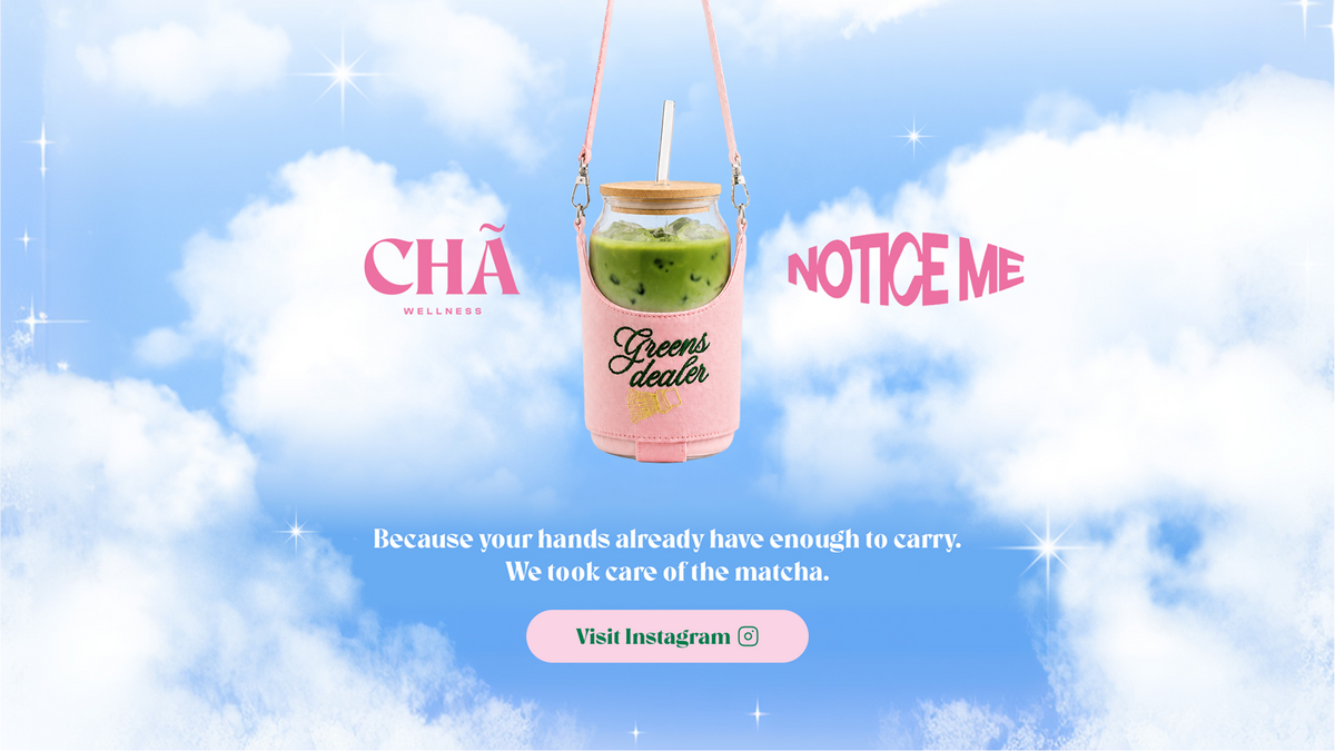 Cha X Notice Me banner