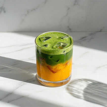 Mango Matcha Latte