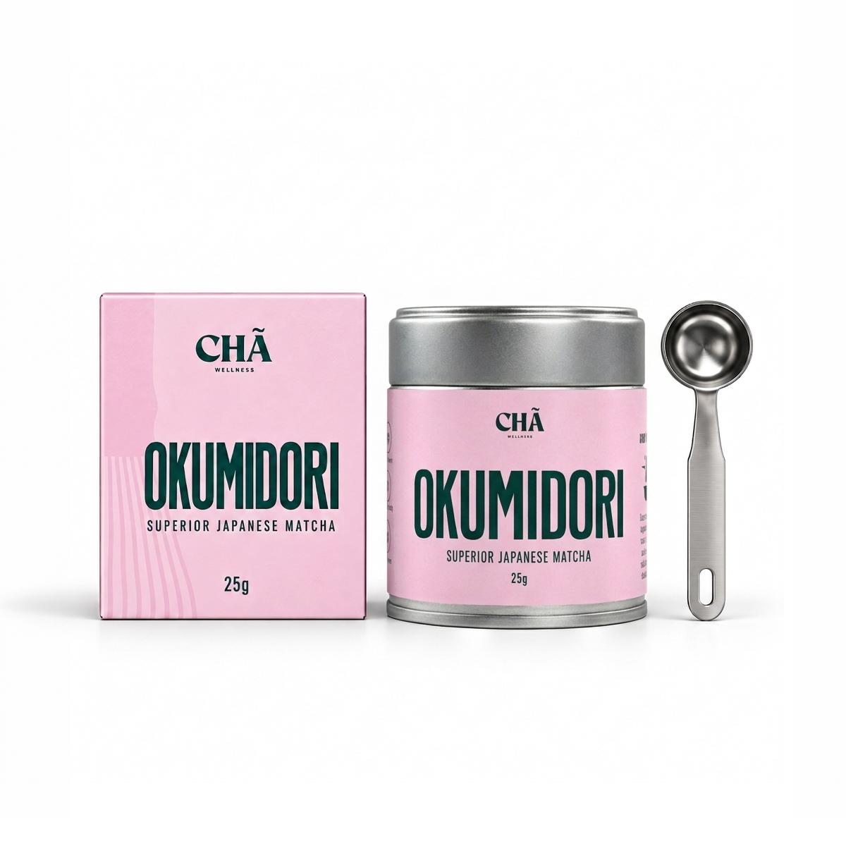 CHÃ Wellness Okumidori Superior Japanese Matcha 25g