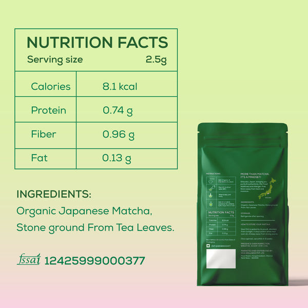 Ingredients & Nutrition Facts