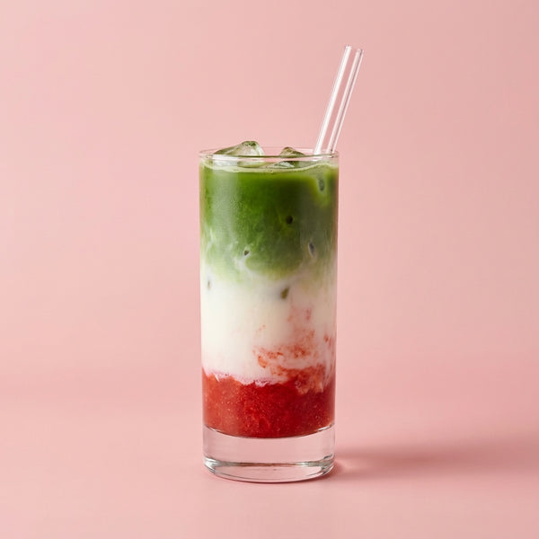 Strawberry Matcha Latte